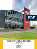 Tesla: Business To Business (B2B)