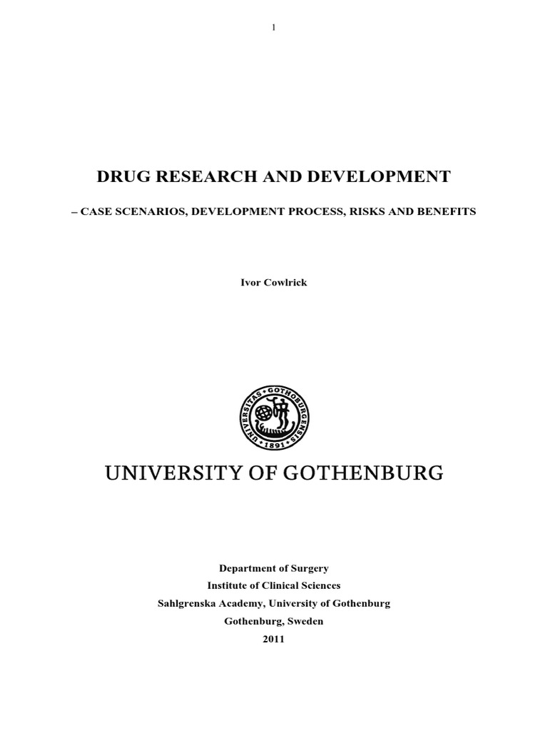 Utvecklingsstadier inom läkemedel | PDF | Drug Development | Clinical Trial