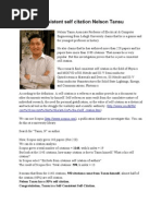 Download ConsistentselfcitationNelsonTansu by Nelsen SN52567419 doc pdf