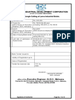 Gujarat Industrial Development Corporation: Name of Work: Jungle Cutting at Lanva Industrial Estate