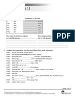 Worksheet 11: Verb + Gerund