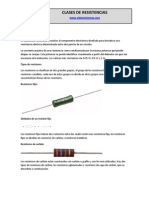 Clases de Resistencias