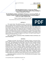 Natural Science: Journal of Science and Technology: ISSN-p: 2338-0950 Vol 8 (1) : 44 - 50 (April 2019) ISSN-e: 2541-1969