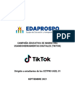 Campaña de Marketing Usando TikTok - EDAPROSPO UGEL 01