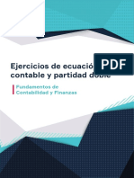 Semana 6 - Ejercicios de Ecuación Contable y Partidad Doble