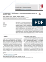 Hasanpour 2020 The Application of Metabolomics in