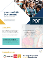 Project Information Document for Estree Iron Services, Panchabhuta Foundation, and Learning Space Foundation