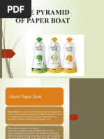 Cbbe Pyramid of Paper Boat