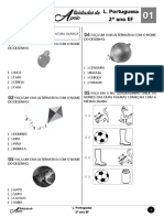 AP - 2EF - L+¡ngua Portuguesa - 01