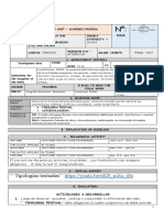 Tipologías textuales y autoevaluación