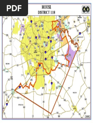 Texas House District 118 Map