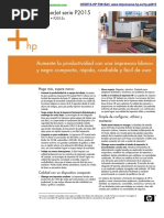 Caracteristicas Impresora HP Laserjet p2015