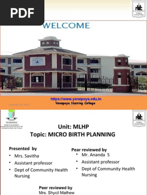 MICRO BIRTH PLANNING- ANAND MLHP