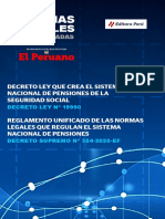 Ley Crea Sistema Nacional Pensiones Seguridad Social 1