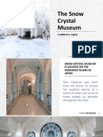 Snow Crystal Museum in Asahikawa, Japan