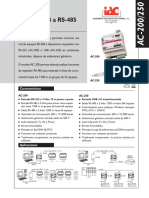 FT 021 Convertidor Rs232 Rs485 Sib Ac200