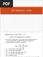 Environmental Reporting Limits & MDLs Guide | PDF | Detection Limit ...