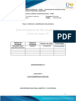 Plantilla Fase 2 - Definición e Identificación Del Problema