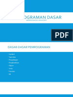 Pemrograman Dasar