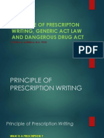 Principles of Prescription Writing