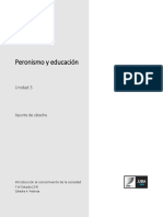 U3. Actividad Peronismo y Educación