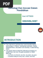 Teknologi Dan Inovasi Dalam Pendidikan: Wbi/Wbl/Wbt