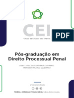 Aula 87 - Nulidades No Processo Penal