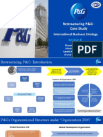 Restructuring P&G-Case Study: International Business Strategy