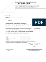 Template Surat STIKES Dr. Soebandi Jember