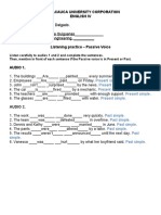 Listening Practice - Passive Voice - Classroom