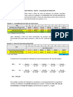 Apresentação Da ATIVIDADE PRÁTICA TDD074 Avaliação de Projetos