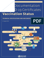 WHO 2019 NCoV Digital Certificates Vaccination 2021.1 Eng