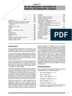 5.- Sistemas de Unidades, Factores Deconversion e Informacion Tecnica