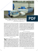 New High Efficiency SS-Hybrid Extrusion Press: Reprinted For UBE Machinery Corporation, © 2016 Light Metal Age
