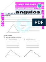 Los Triangulos Para Quinto de Primaria