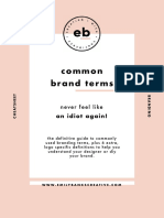 Emily Banks Creative Common Brand Terms