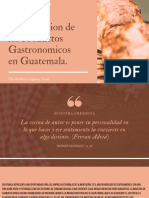 Venta y Distrubucion de los Productos Gastronomicos en Guatemala.