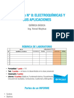 Laboratorio de electroquímica: Celdas galvánicas y electrolíticas