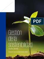 Gestion de La Sostenibilidad 2019-2020 Informe