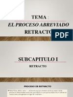 Grupo 4 Proceso Abreviado (Retracto)