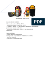 Modelo Fluke 376 FC