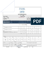 ZT GLOBAL LIMITED MILL TEST CERTIFICATE