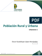Urbanismo (Poblacion Rural y Urbana)