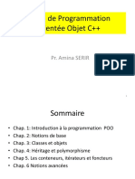 Cours de POO C++ - 1 - 2021