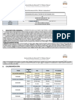 Programación Anual 3° Año MH