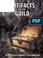 DND 5e HB - Artifacts of The Guild