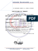 Certificado de Trabajo Ing. Jonatan Paul Rivas Tasson - Lenin - Super