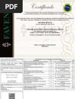 Certificado de Conclusão de Curso - Com Fundo - Cesar Augusto Venancio Da Silva - Neurociência
