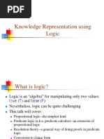 Knowledge Representation Using Logic