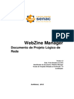 WebZine Manager. Documento de Projeto Lógico de Rede